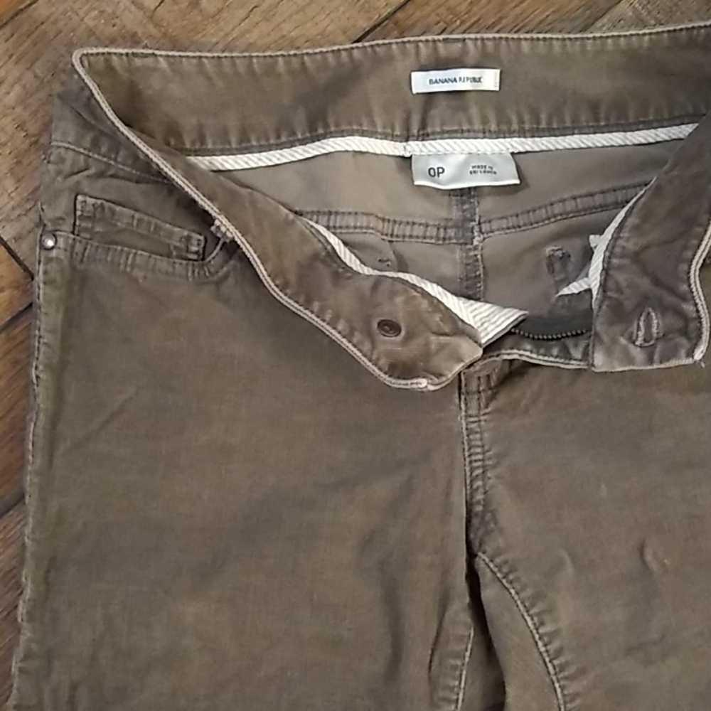 BR fine wale corduroy skinny 5-pocket jeans